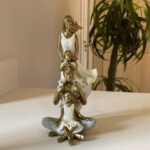 FAMILIA RESINA CASAL C/ 2 MENINAS 257-795