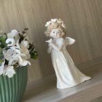 ANJO BRANCO FLOR NA CABECA PORCELANA 1704099 (36) - Imagem 2