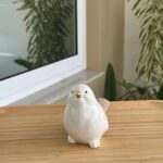 PASSARINHO BRANCO PORCELANA 10X15CM SMYP-011