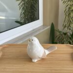 PASSARINHO BRANCO PORCELANA 10X15CM SMYP-011 - Imagem 2