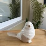 PASSARINHO BRANCO PORCELANA GDE 13X16CM SMYP-010 - Imagem 2