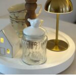 POTICHE OBJ VIDRO PASSARINHO REF 300 ml