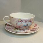 JOGO BULE/XICARA DE CHÁ PASSARO CAIXA LAÇO - Imagem 4