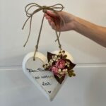 Coracao bem vindo ao nosso lar ( Variação de cores nas flores ) - Imagem 2