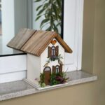 CASINHA EM MADEIRA FLORAL ( VARIAÇÕES DE FLORES E DETALHES ) - Imagem 2