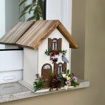 CASINHA EM MADEIRA FLORAL ( VARIAÇÕES DE FLORES E DETALHES ) - Imagem 3