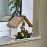 Casa vila quadrada peq ( VARIAÇÕES DE FLORES E DETALHES)