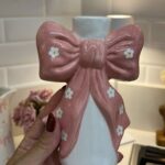 CASTIÇAL DECORATIVO LACO (ROSA) 16cm - Imagem 2