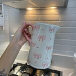 JARRA DECORATIVO LACO (BRANCO ROSA) 17,7cm 20,3D