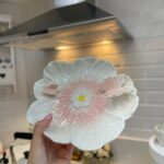 PRATO FLOR DECORATIVA PAREDE (ROSA) 3,7X20,7X20,7cm - Imagem 2