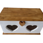 PORTA PÃO CORAÇÃO BICOLOR - Imagem 3