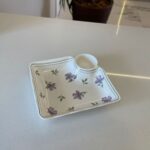 TRAVESSA QUAD. C/ MOLHEIRA LAVANDA 19X19X4CM