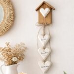 ENFEITE DE PAREDE CASINHA DE AMOR 50X17CM